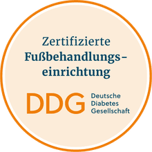 DDG certificate: certified foot treatment facility